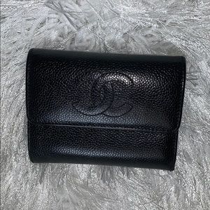 Chanel CC Caviar Wallet